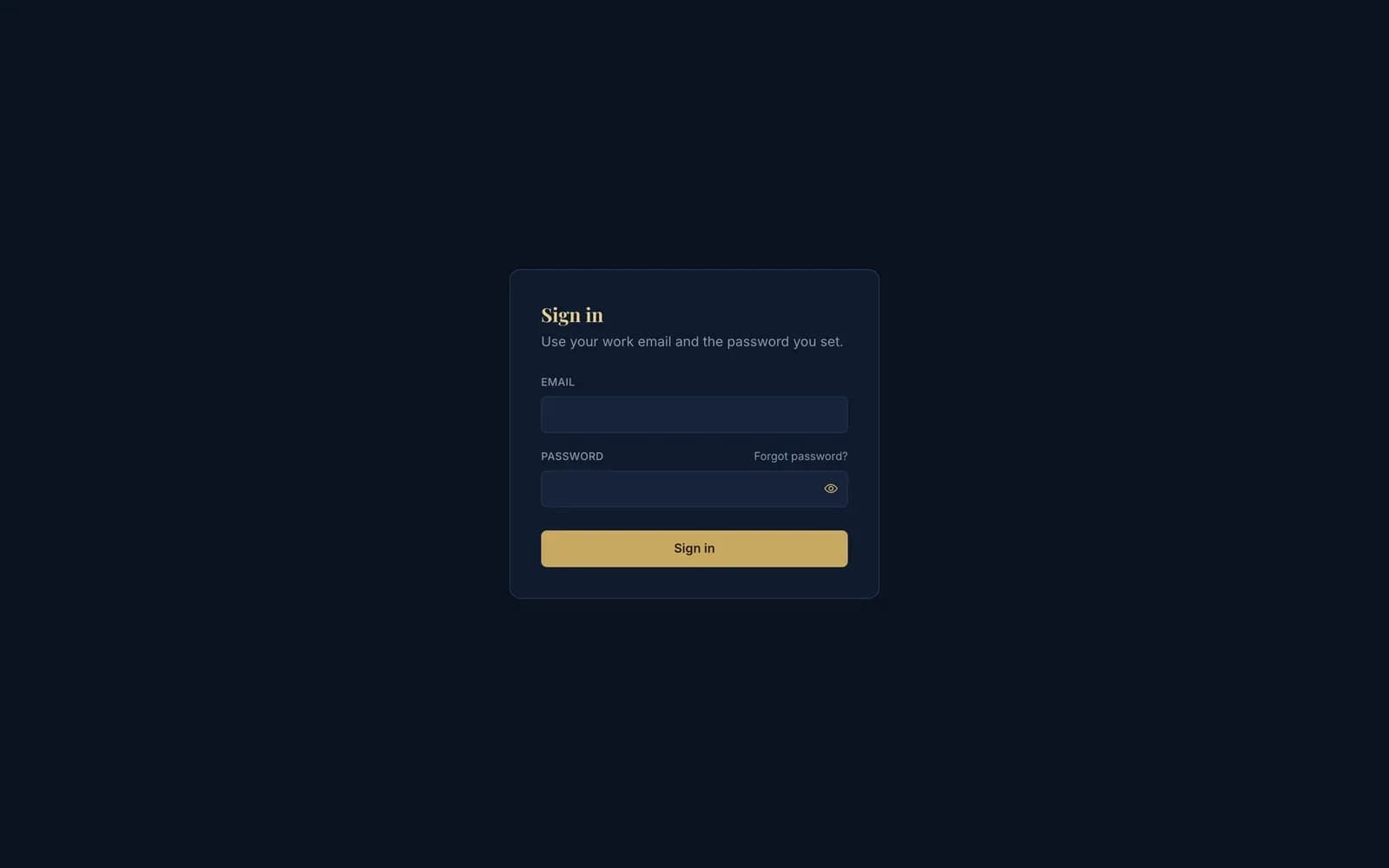 Lead2Key: a multi-tenant real estate CRM: Secure sign-in to each company’s workspace